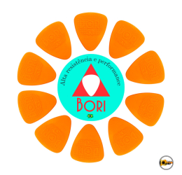 Palheta S.T.D Picker 0.53mm LARANJA 10 unidades 